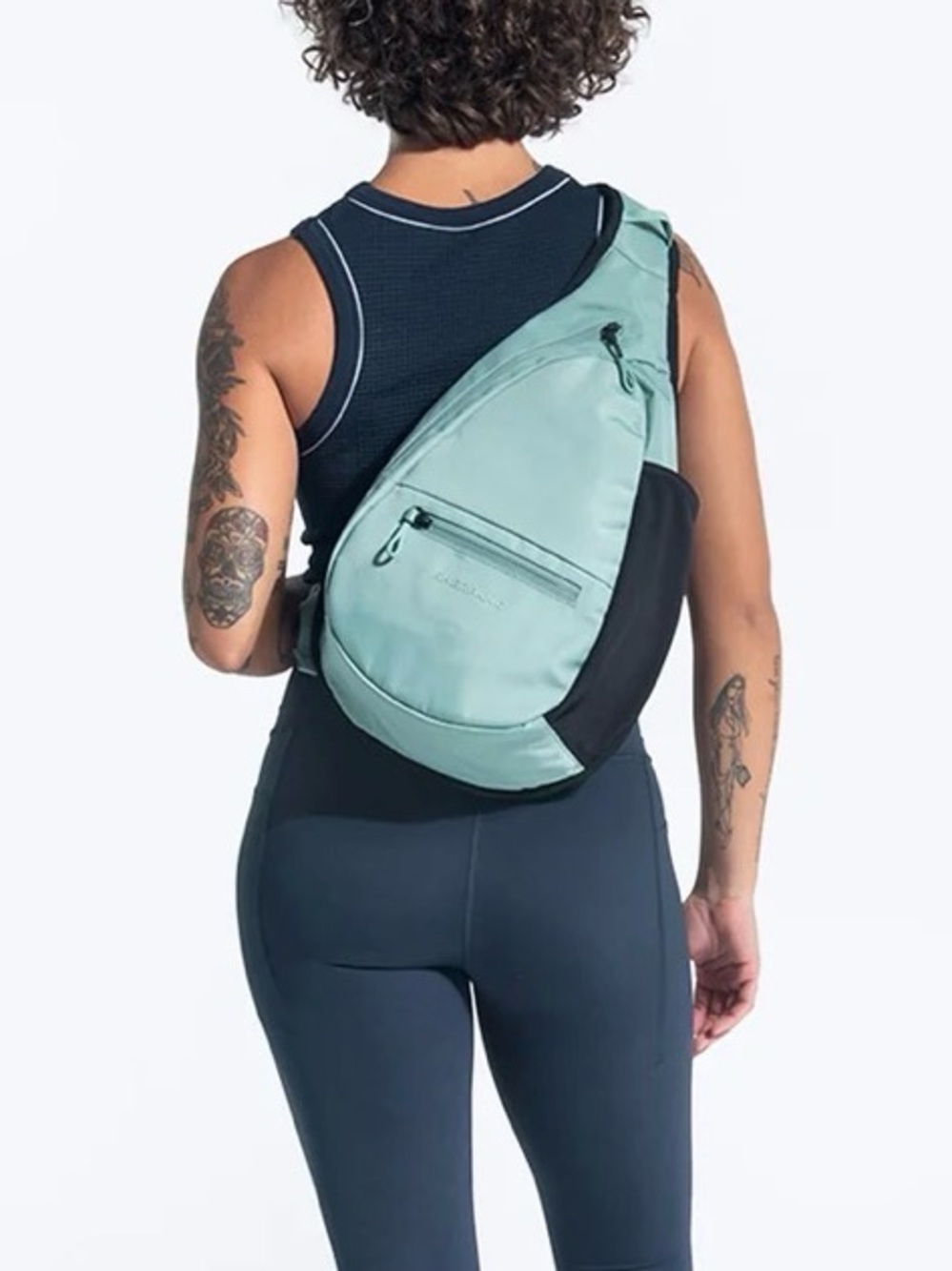 Sherpani Espirit Crossbody Sling Bag in surf blue